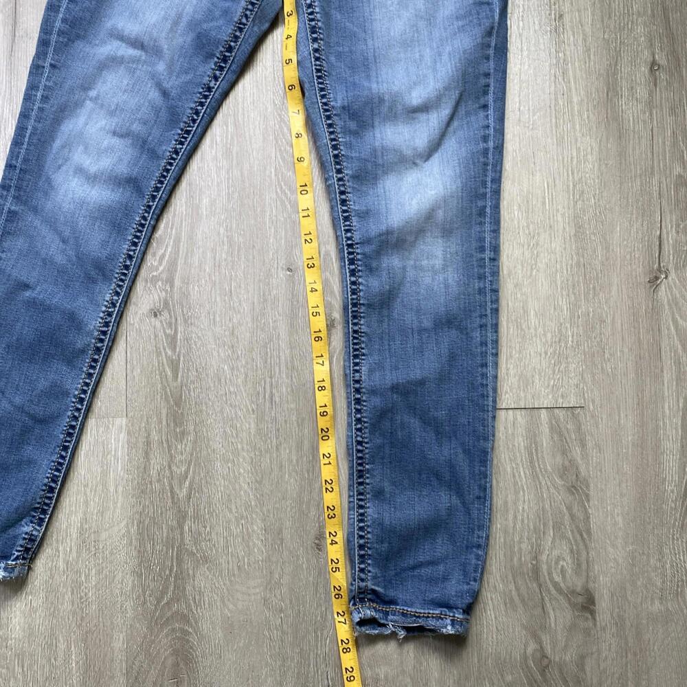 Virgo Jeans Women’s Daytrip Blue Distressed Skinny 28 S - Picture 7 of 10
